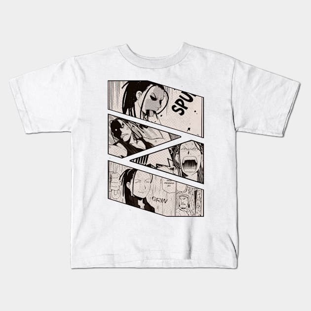 Izumi Curtis Fullmetal Alchemist Brotherhood Hagane No Renkinjutsushi Manga Panel Kids T-Shirt by AinisticGina